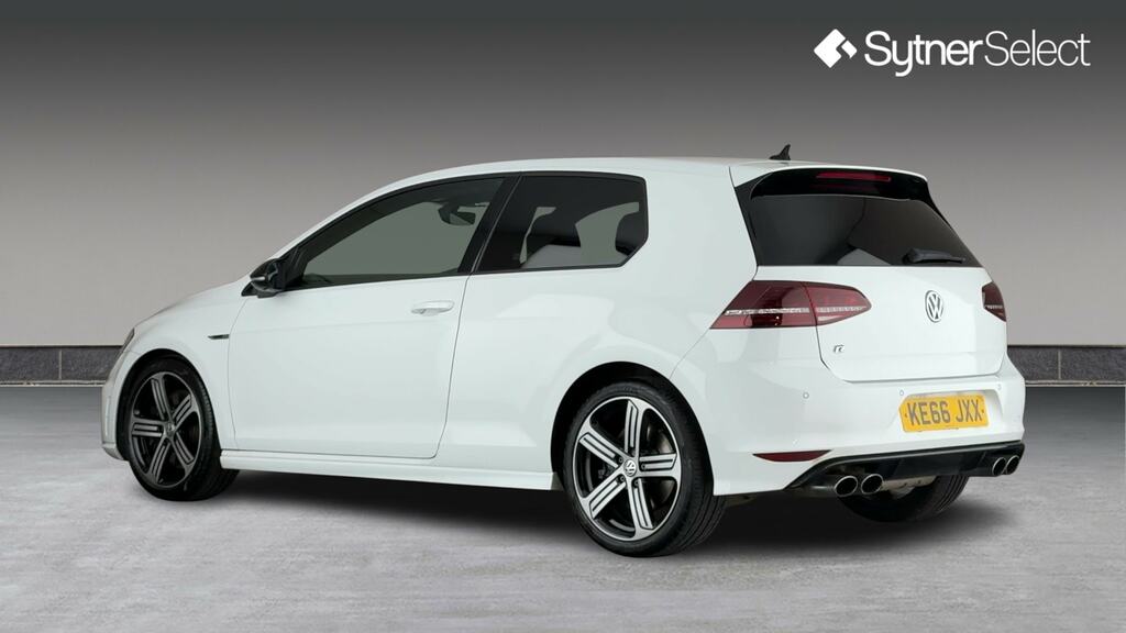 Volkswagen Golf 2.0 Tsi R Dsg KE66JXX White #2