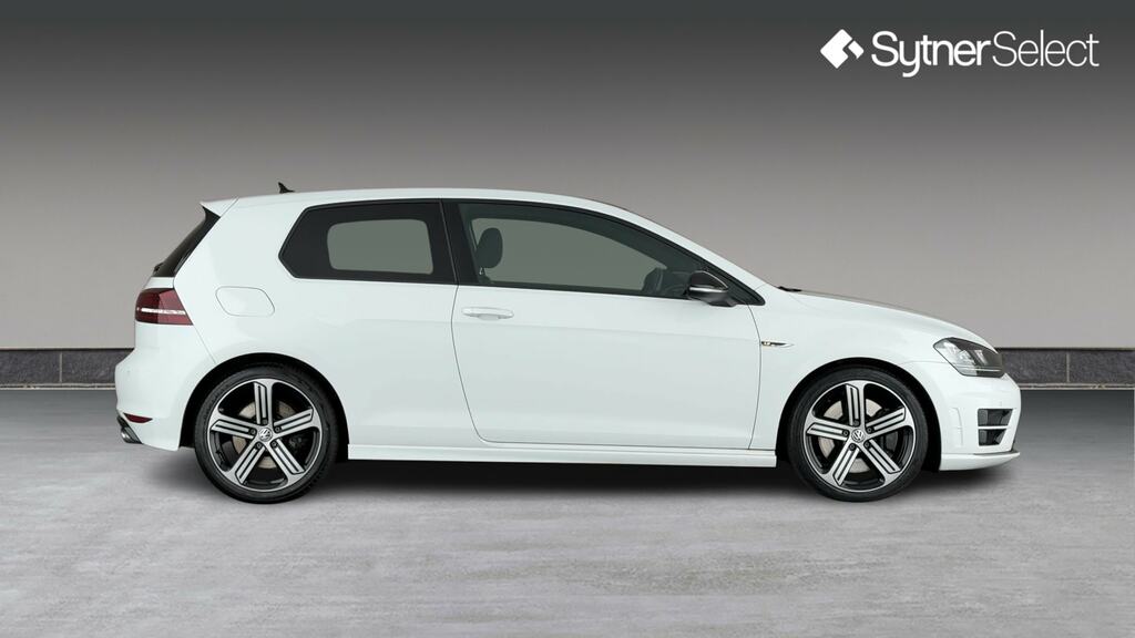 Volkswagen Golf 2.0 Tsi R Dsg KE66JXX White #3