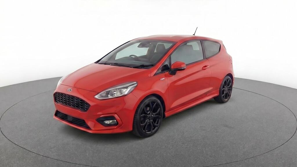 Ford Fiesta 1.0 Ecoboost St-line BW19MKL Red #2