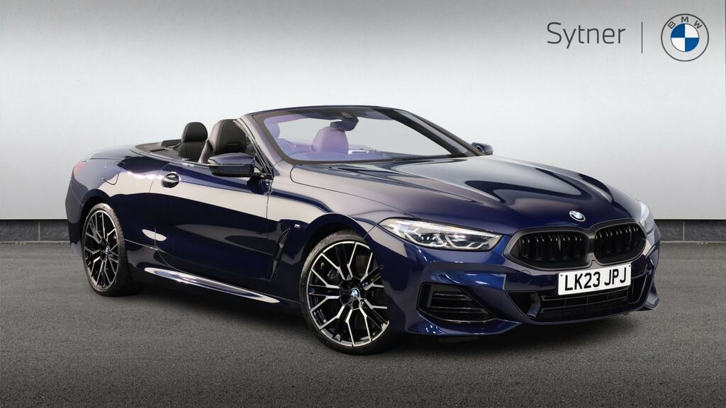 BMW 8 Series 840I M Sport Blue #2
