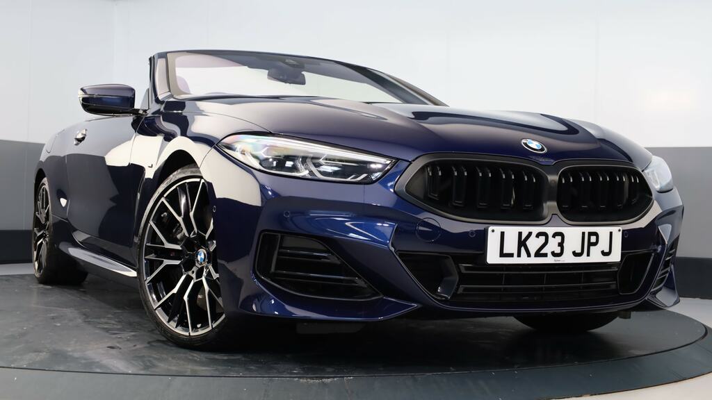 BMW 8 Series M850i Xdrive Blue #32
