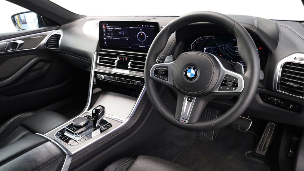 BMW 8 Series M850i Xdrive Blue #9