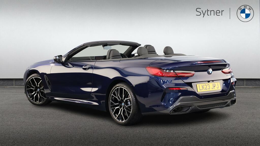 BMW 8 Series 840I M Sport Blue #4