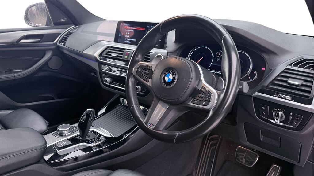 BMW X3 Xdrive30d Mht M Sport Techpro Pk OY68JRU Blue #6