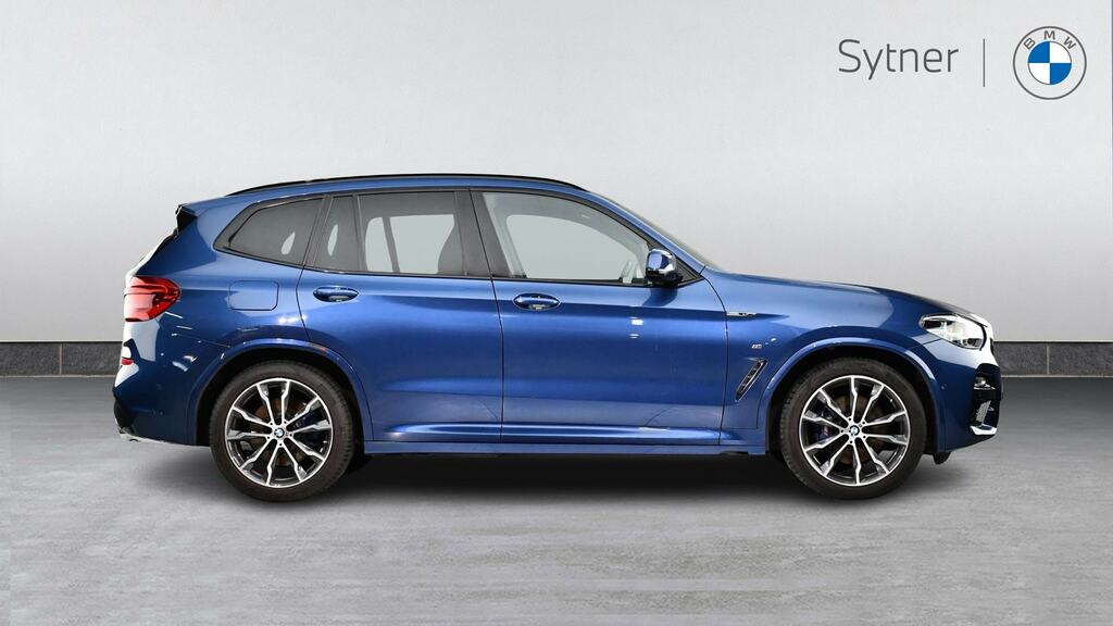 BMW X3 Xdrive30d Mht M Sport Techpro Pk OY68JRU Blue #3