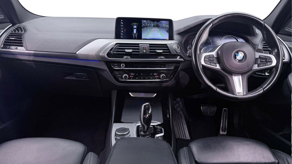 BMW X3 Xdrive30d Mht M Sport Techpro Pk OY68JRU Blue #4
