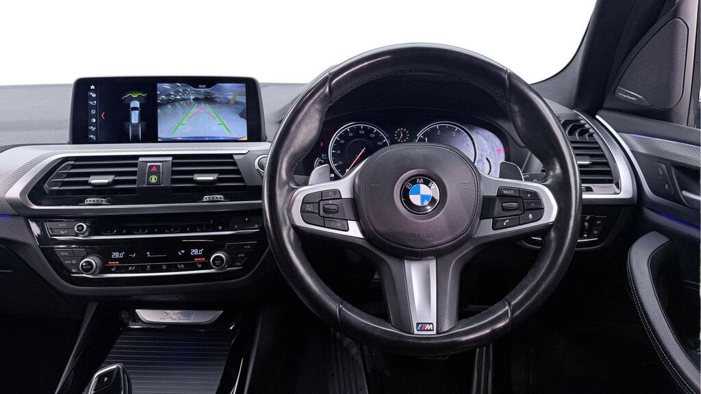 BMW X3 Xdrive30d Mht M Sport Techpro Pk OY68JRU Blue #5