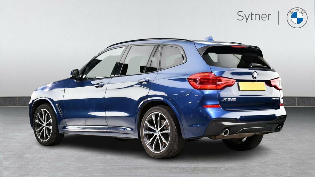 BMW X3 Xdrive30d Mht M Sport Techpro Pk OY68JRU Blue #2