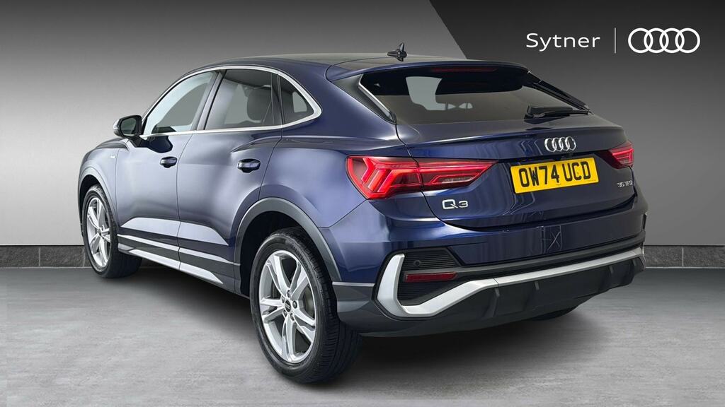 Audi Q3 35 Tfsi S Line S Tronic OW74UCD Blue #3