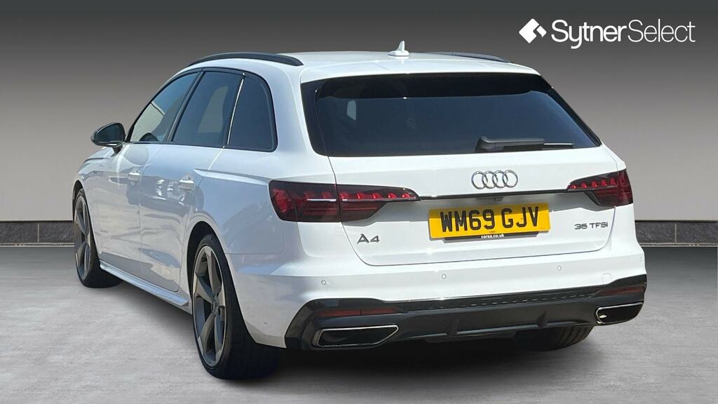 Audi A4 Avant 35 Tfsi Black Edition S Tronic Comfortsound White #4