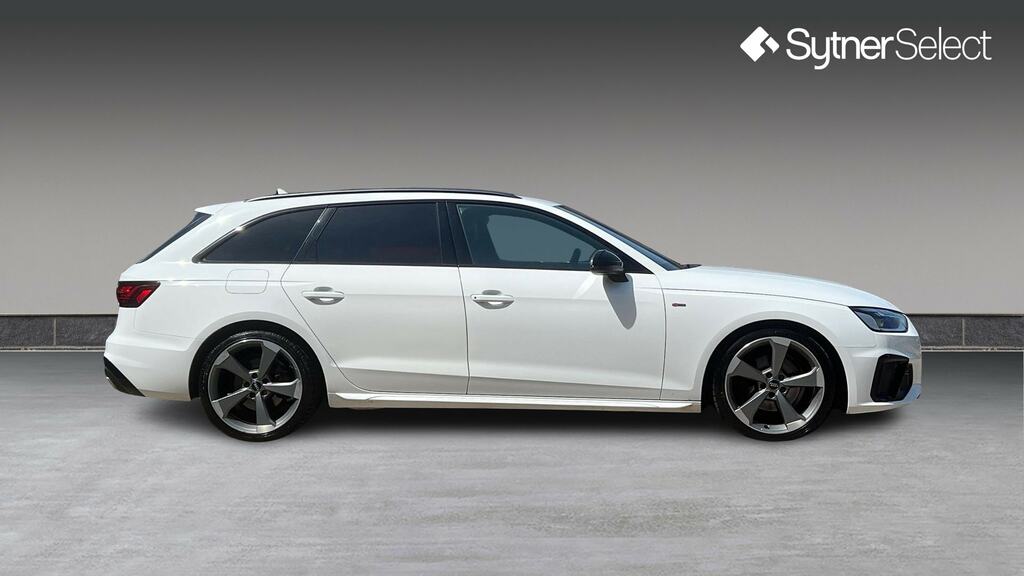 Audi A4 Avant 35 Tfsi Black Edition S Tronic Comfortsound White #2