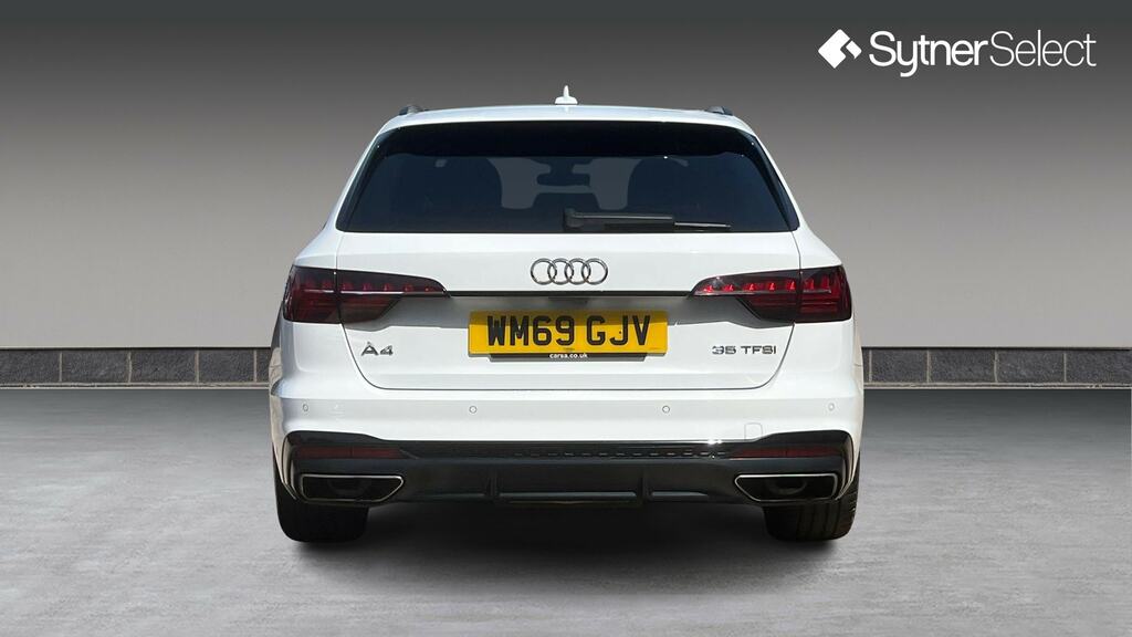 Audi A4 Avant 35 Tfsi Black Edition S Tronic Comfortsound White #5