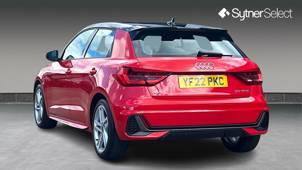 Audi A1 30 Tfsi 110 S Line Tech Pack YF22PKC Red #2