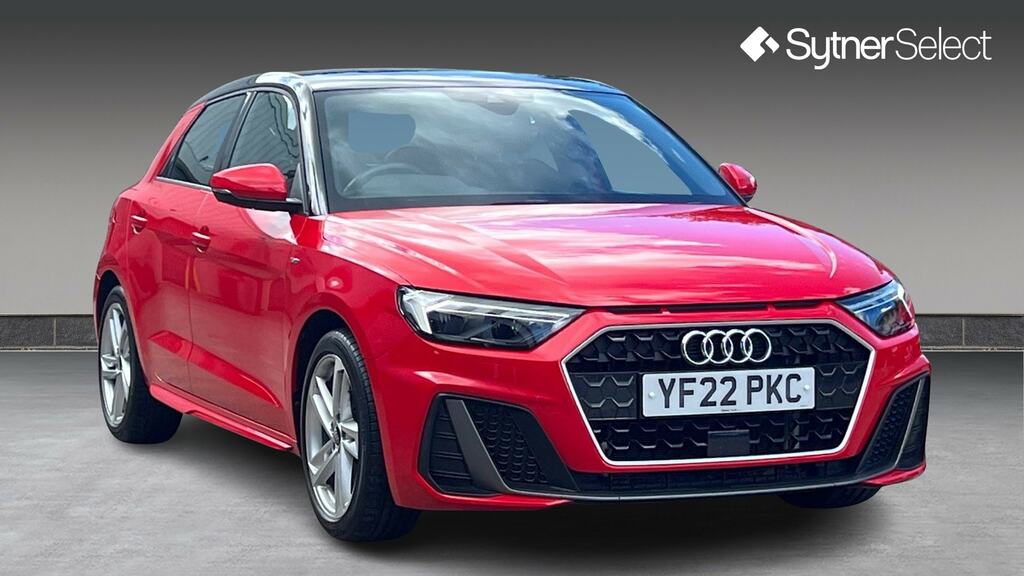 Audi A1 30 Tfsi 110 S Line Tech Pack YF22PKC Red