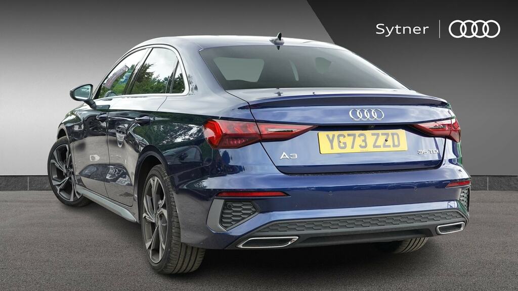 Audi A3 35 Tdi S Line S Tronic Tech Pack YG73ZZD Blue #3