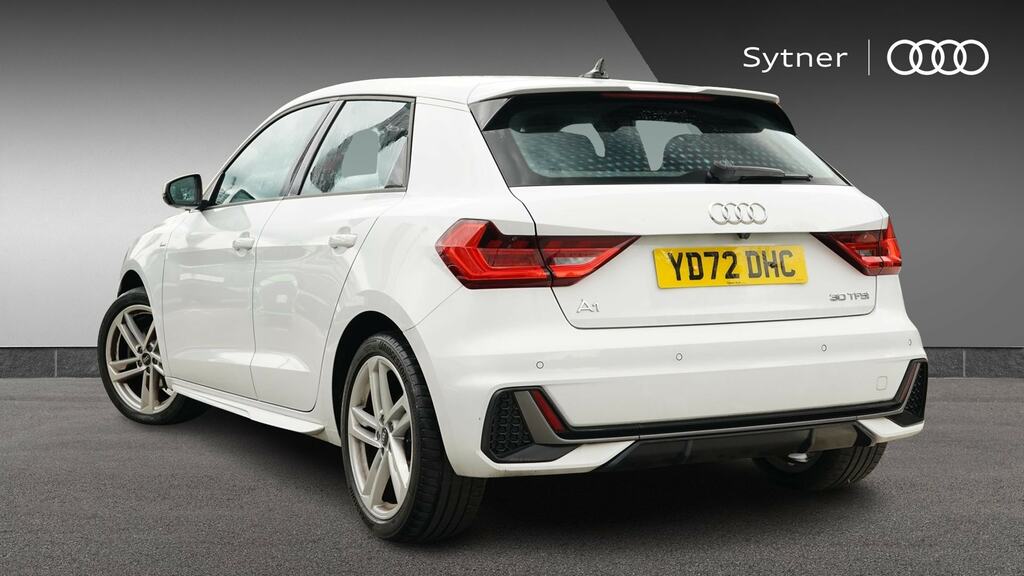 Audi A1 30 Tfsi 110 S Line YD72DHC White #3