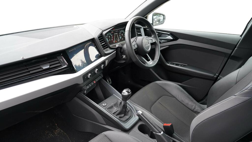 Audi A1 30 Tfsi 110 S Line YD72DHC White #2
