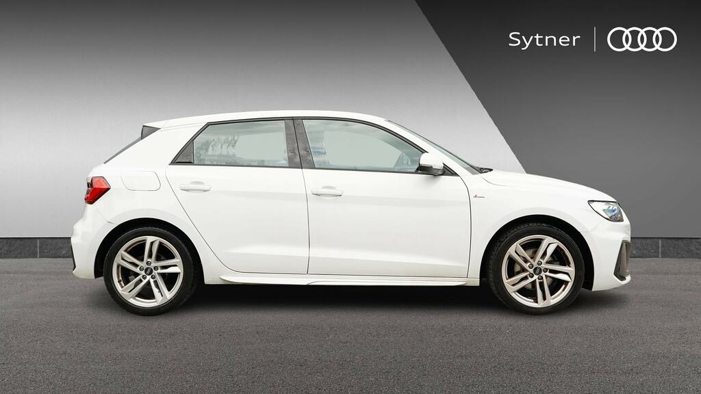 Audi A1 30 Tfsi 110 S Line YD72DHC White #4