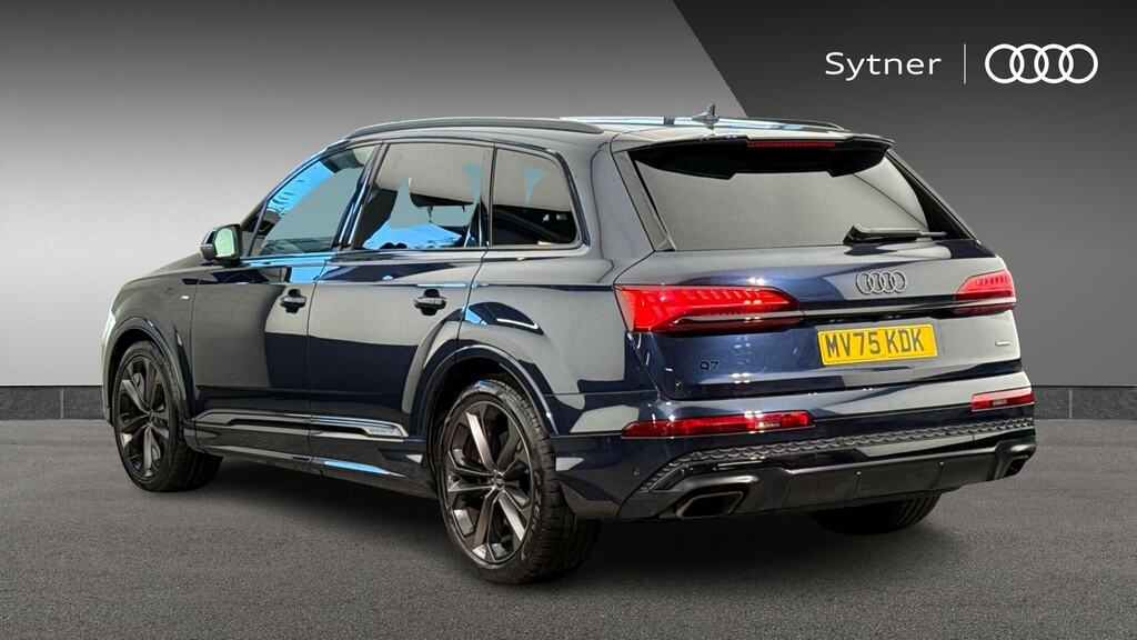 Audi Q7 45 Tdi Quattro Black Edition Tiptronic Tech MV75KDK Blue #3