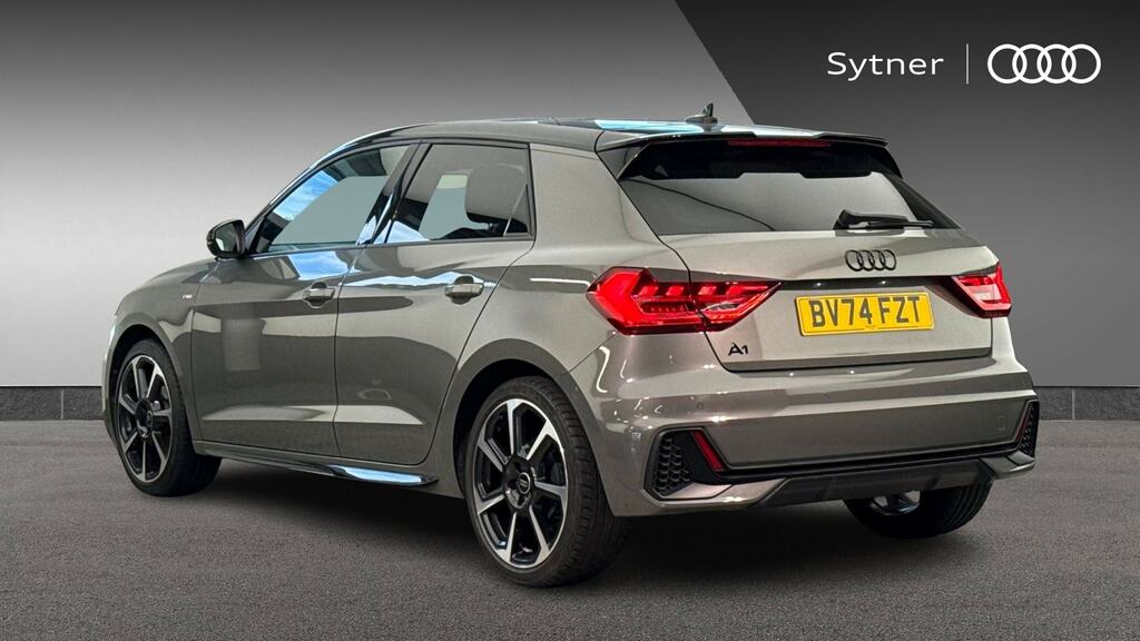 Audi A1 25 Tfsi Black Edition S Tronic BV74FZT Grey #3