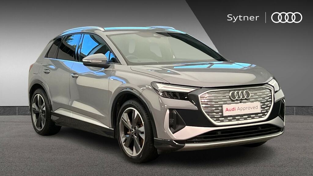 Audi Q4 E Tron 125Kw 35 55Kwh S Line WP72EWD Grey