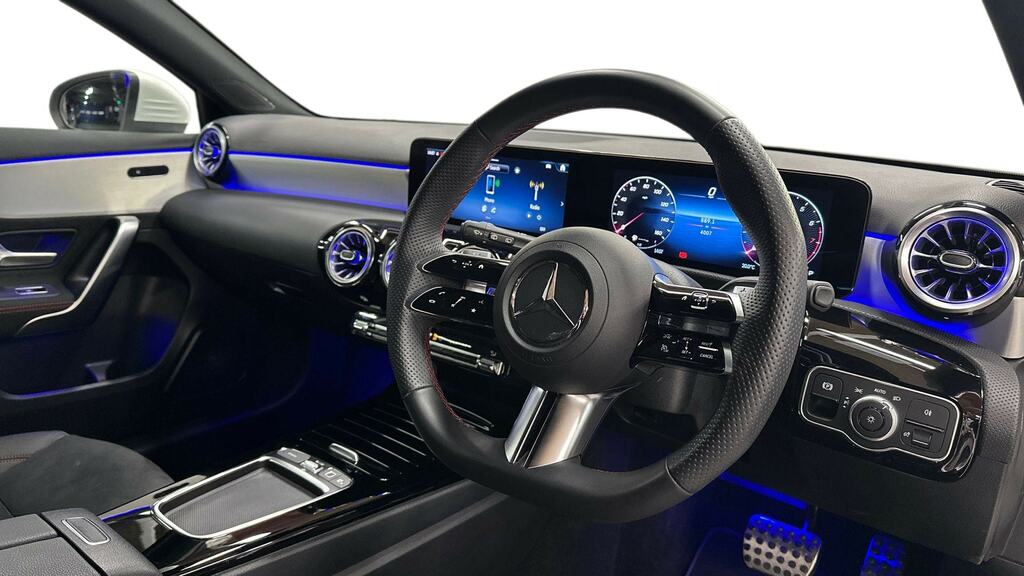 Mercedes-Benz A Class A180 Amg Line Executive KK25BWJ White #3