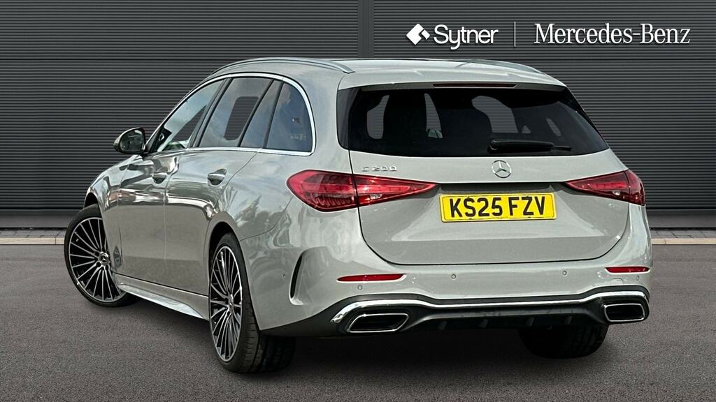 Mercedes-Benz C Class C200 Amg Line Premium Plus 9G-tronic KS25FZV Grey #2