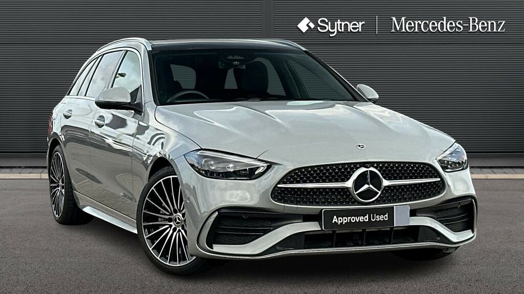 Mercedes-Benz C Class C200 Amg Line Premium Plus 9G-tronic Grey