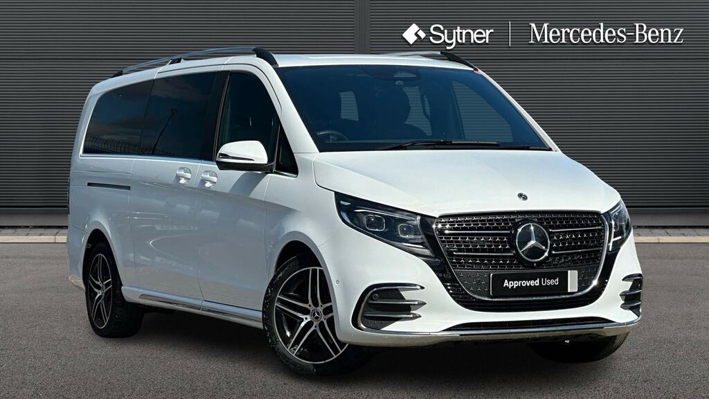 Mercedes-Benz V Class V300 D Prem Amg Line 9G-tronic Ex Long7 St White