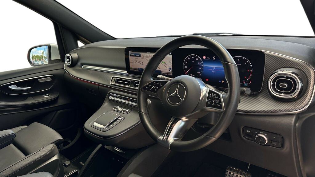 Mercedes-Benz V Class V300 D Prem Amg Line 9G-tronic Ex Long7 St KP75TWF White #3