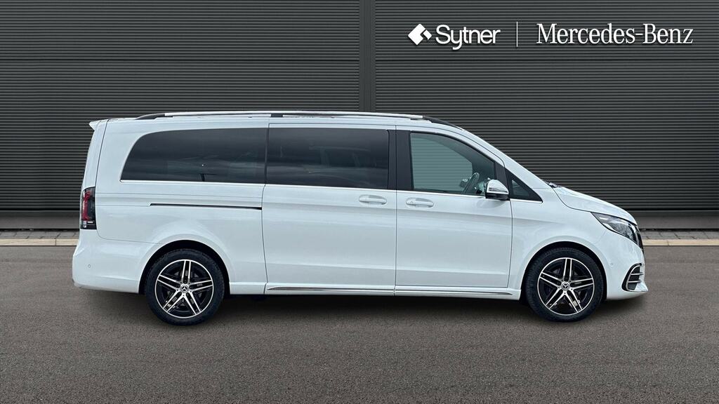 Mercedes-Benz V Class V300 D Prem Amg Line 9G-tronic Ex Long7 St KP75TWF White #4