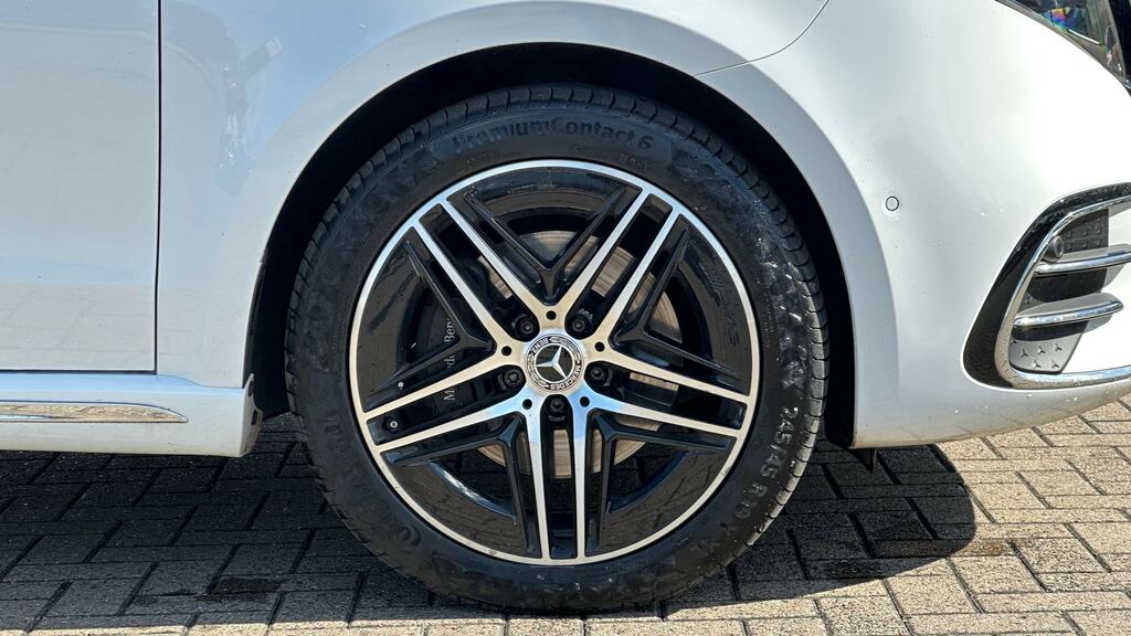 Mercedes-Benz V Class V300 D Prem Amg Line 9G-tronic Ex Long7 St KP75TWF White #5