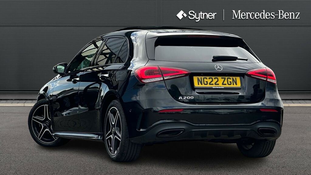 Mercedes-Benz A Class A200 Amg Line Premium Plus Edition NG22ZGN Black #2