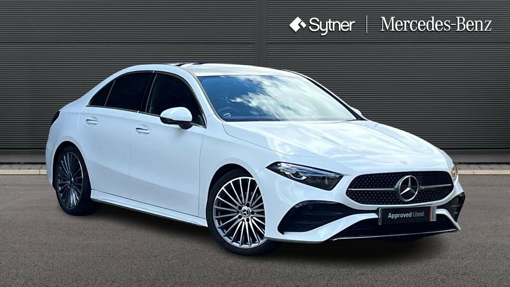 Mercedes-Benz A Class A200 Amg Line Premium Plus KP74FWV White