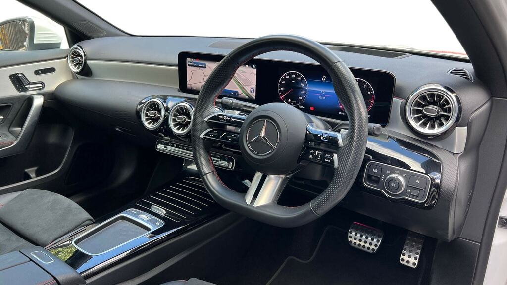 Mercedes-Benz A Class A200 Amg Line Premium Plus KP74FWV White #3
