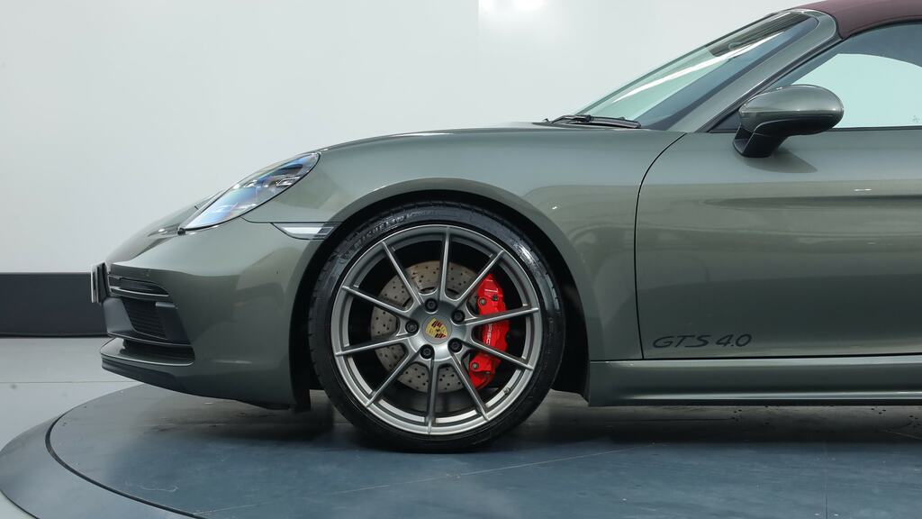 Porsche 718 Boxster 4.0 Gts Green #3