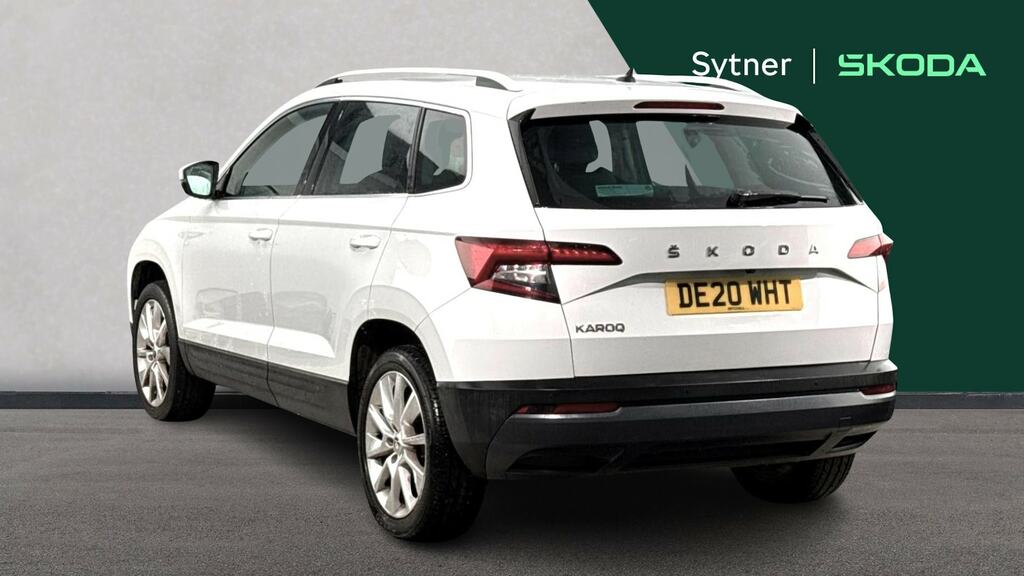 Skoda Karoq 1.5 Tsi Se L Dsg White #3