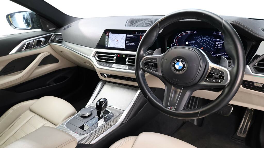 BMW 4 Series Gran Coupe 420I M Sport Step Pro Pack EJ72XUZ Green #6