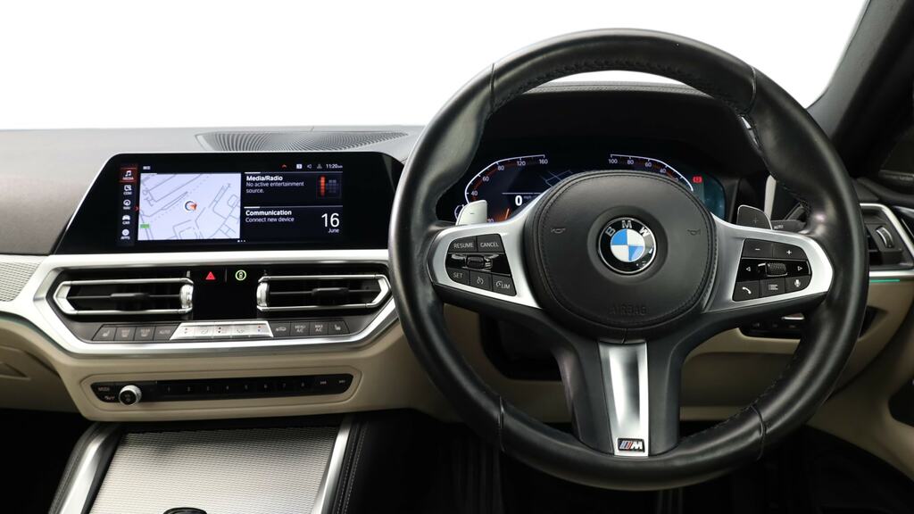 BMW 4 Series Gran Coupe 420I M Sport Step Pro Pack EJ72XUZ Green #5