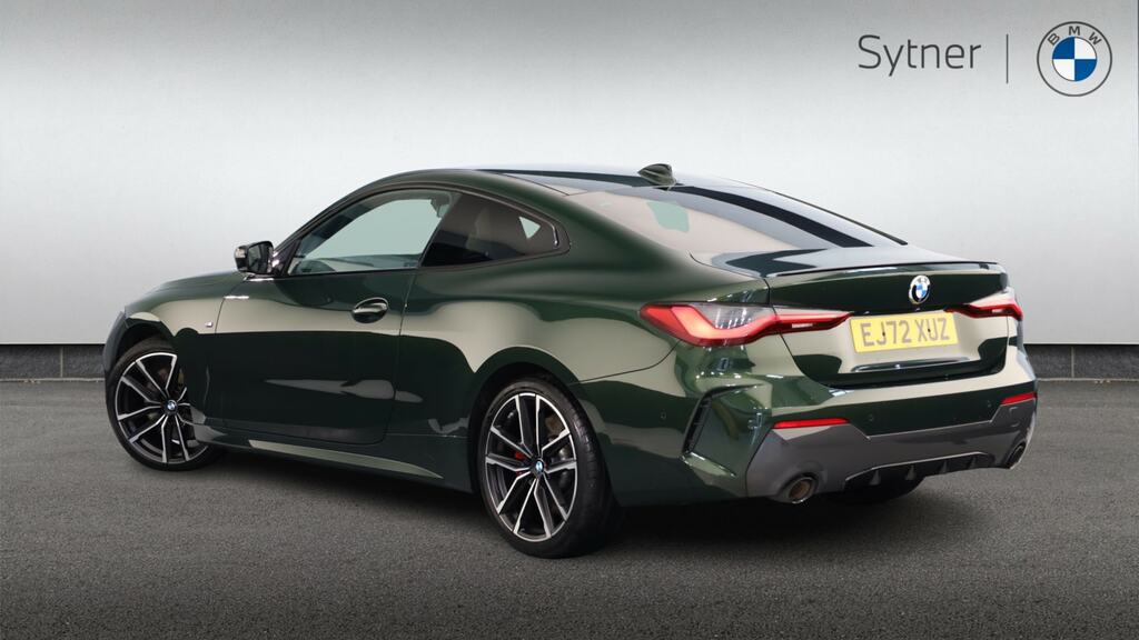 BMW 4 Series Gran Coupe 420I M Sport Step Pro Pack EJ72XUZ Green #2