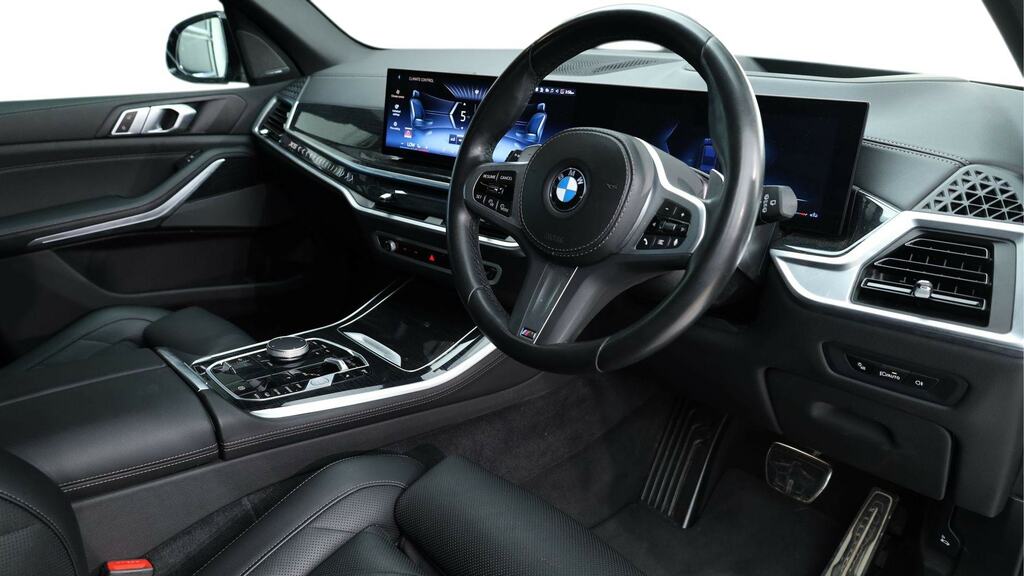 BMW X5 Xdrive30d Mht M Sport 7 Seat Tecpro Pk EN73KHG Black #6