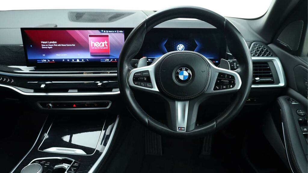 BMW X5 Xdrive30d Mht M Sport 7 Seat Tecpro Pk EN73KHG Black #5