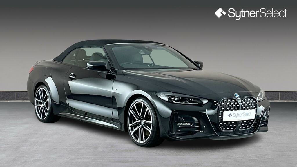 BMW 4 Series 420D Mht M Sport Step Pro Pack Black