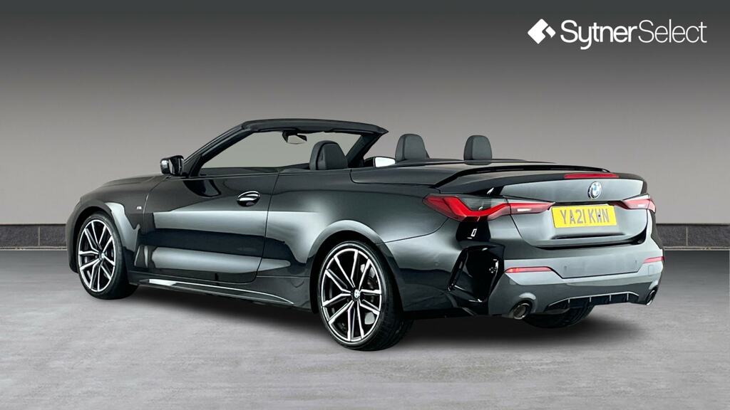BMW 4 Series 420D Mht M Sport Step Pro Pack Black #4