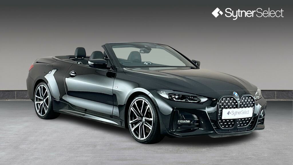 BMW 4 Series 420D Mht M Sport Step Pro Pack Black #2
