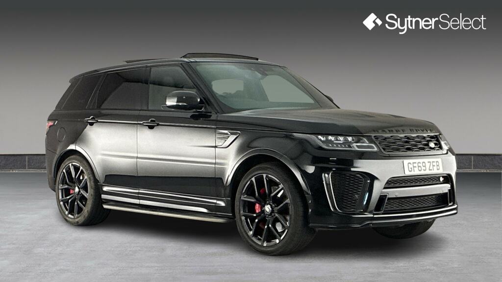 Land Rover Range Rover Sport 5.0 V8 Sc 575 Svr GF69ZFB Black