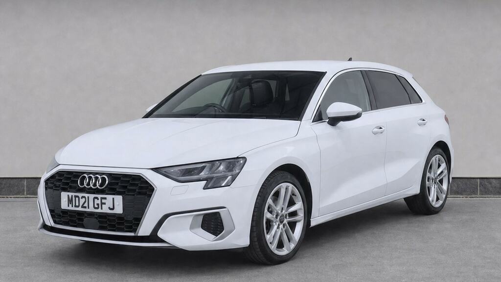 Audi A3 40 Tfsi E Sport S Tronic MD21GFJ White #2