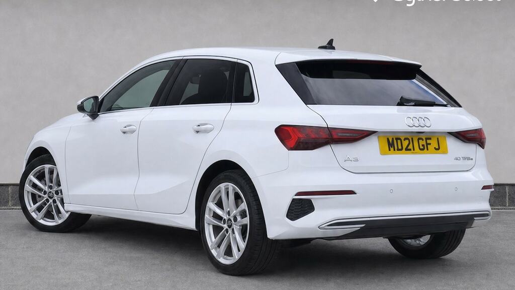 Audi A3 40 Tfsi E Sport S Tronic MD21GFJ White #3