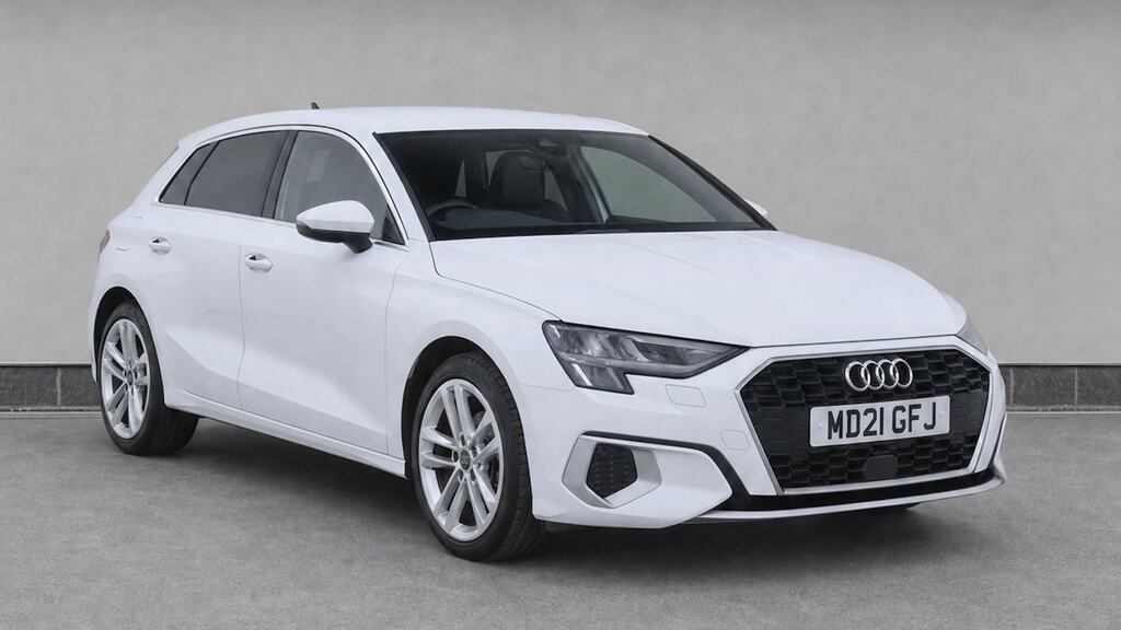 Audi A3 40 Tfsi E Sport S Tronic MD21GFJ White