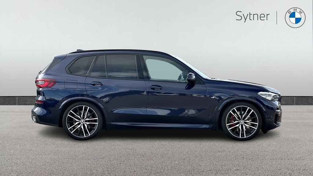 BMW X5 Xdrive40d Mht M Sport 7 Seat Tecpro Pk CX72JZT Blue #3